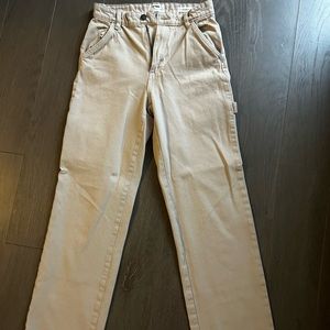 Cotton on tan cargo jeans